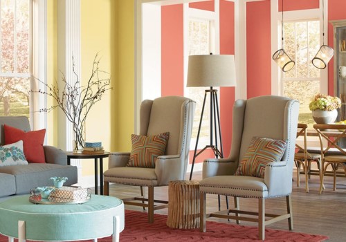 What are the most popular colors used in modern interior design?